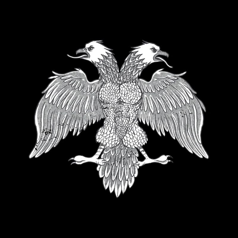 Starker Albanischer Adler