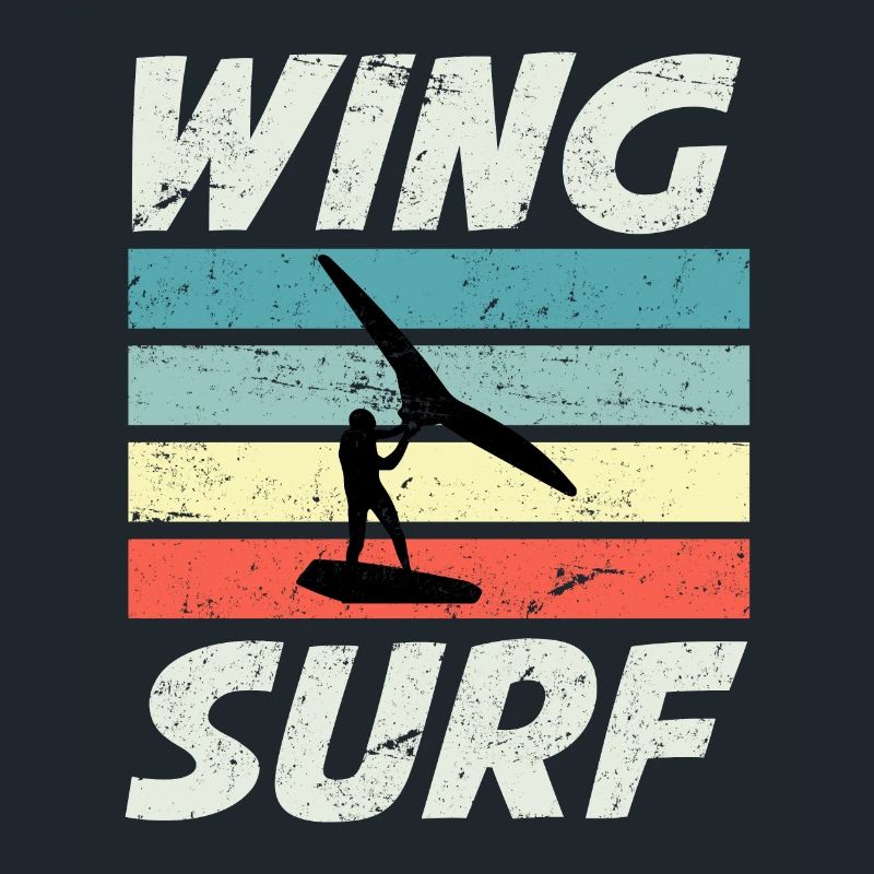 Wing Surf Silhouette Wing Foiler Wingfoiler