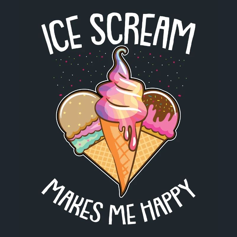 Eiskrem Eis Eiscreme Sommer Spruch Geschenk