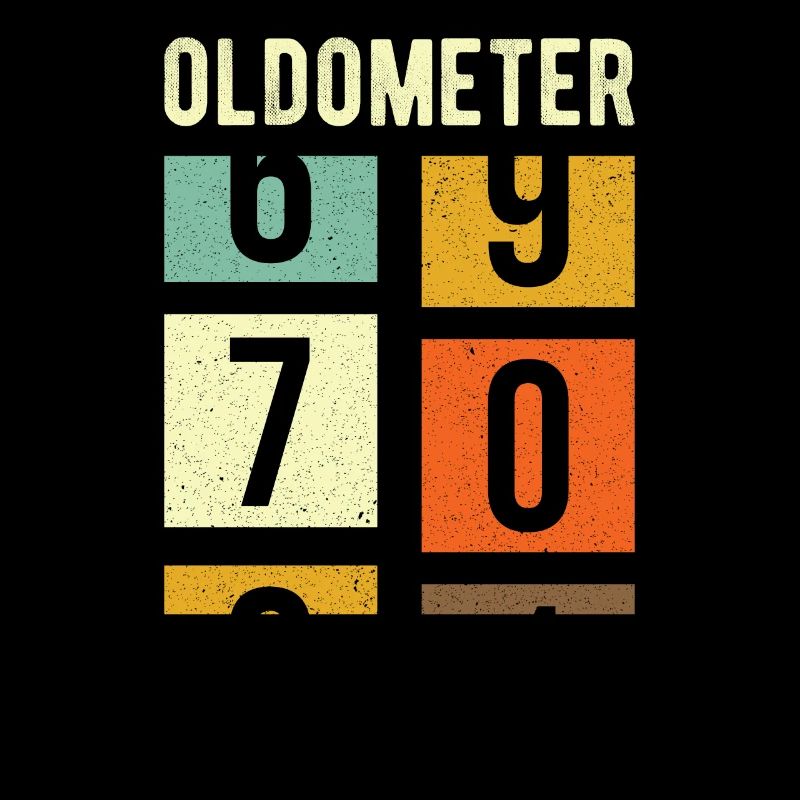 Oldomètre 70e anniversaire cadeau