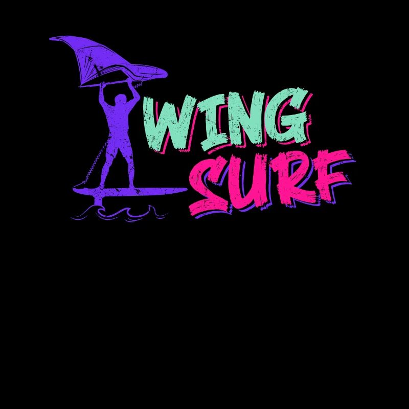 Wing Surf Wing Foiler Wingsurfer Design Geschenk
