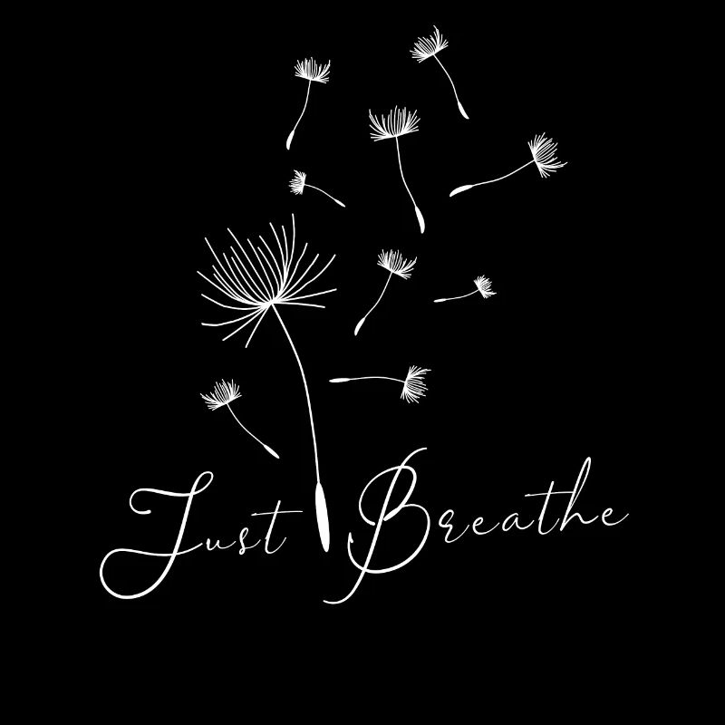 Just Pusteblume Breathe Löwenzahn Sommer Frühling