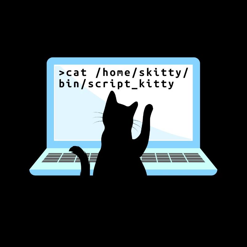 Cat as Programmer Coder Cat Owner
