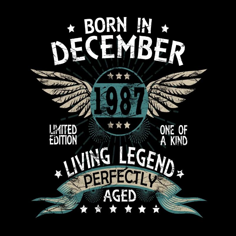 Legends born in December 1987