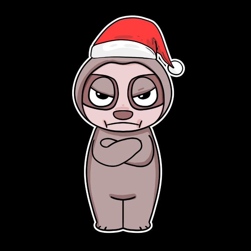 Faultier Weihnachten