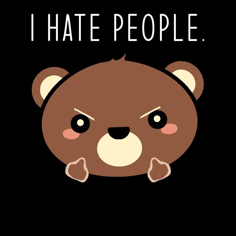 I hate people