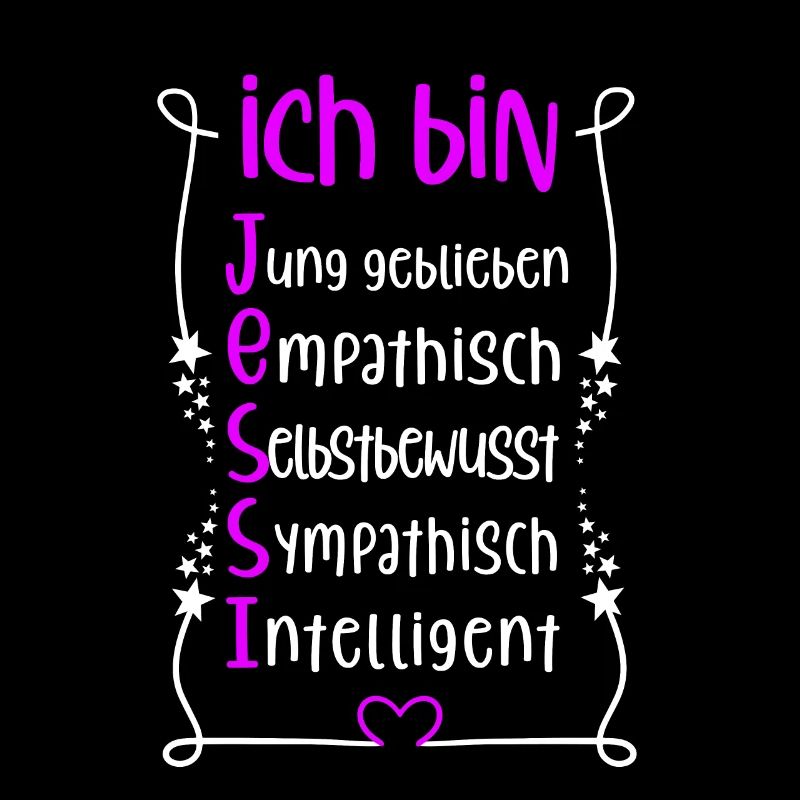 Für den besten Menschen - Ich bin Jessi