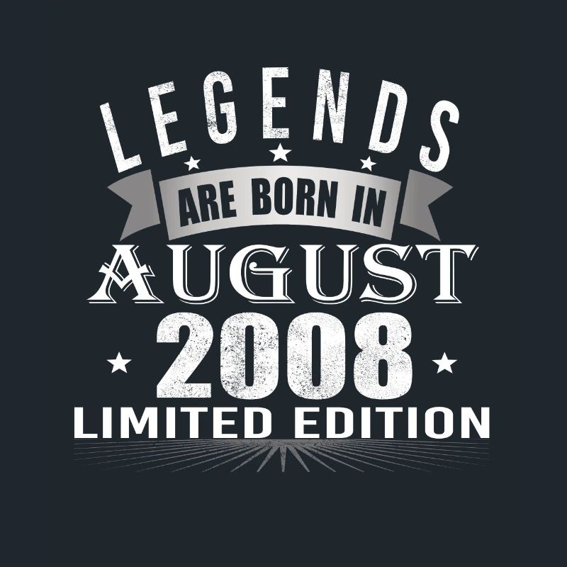 Legends are born in August 2008