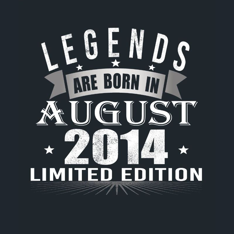 Legends are born in August 2014
