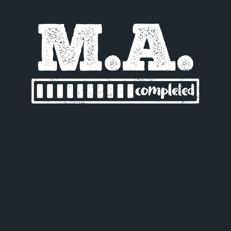 Master Abschluss completed Master of Arts