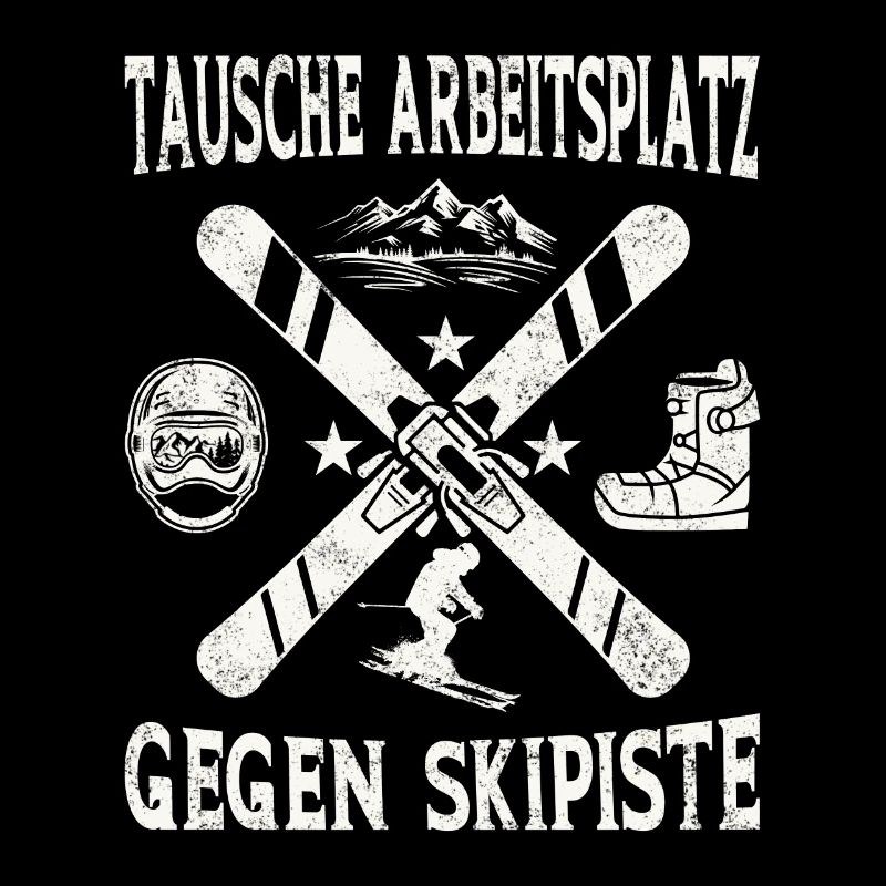 Tausche Arbeitsplatz gegen Skipiste
