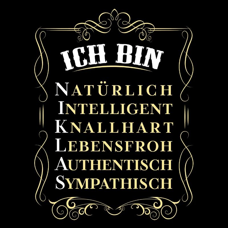 Für den besten Menschen - Ich bin Niklas