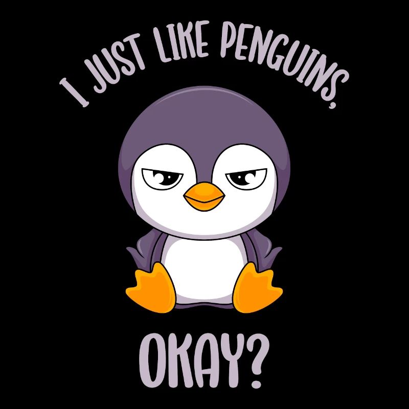 Penguin sarcasm I just like penguins grumpy
