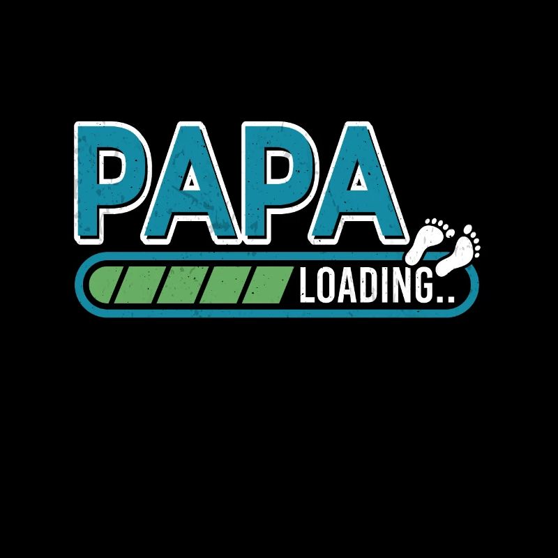 Funny Papa Loading Soon Papa Father's Day