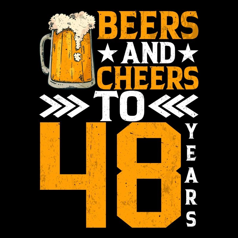 Acclamations et bière à 48 ans chope de bière mousseuse