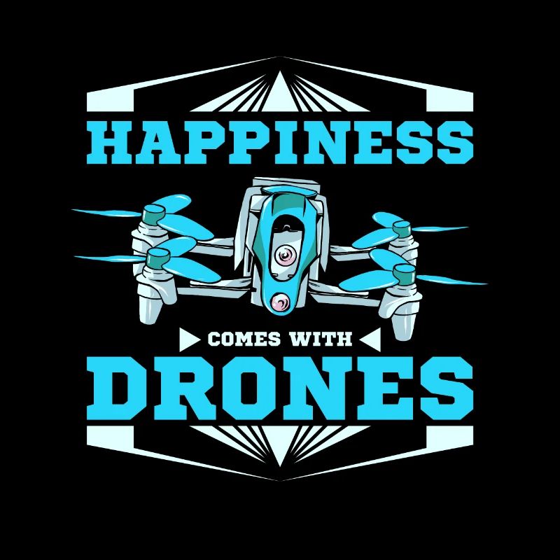 Happiness comes with drones