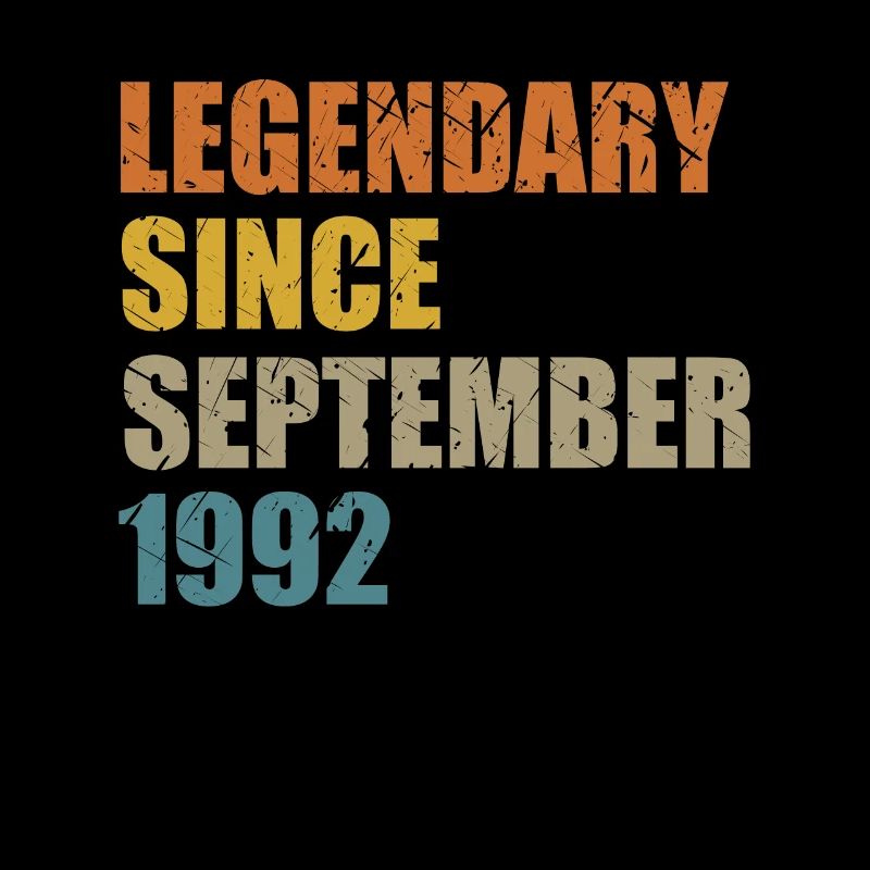 Né en septembre 1992 30 ans 30s 30e anniversaire