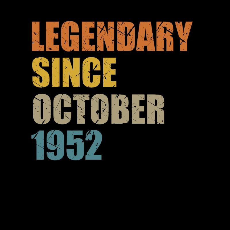 Born October 1952 70 years 70s 70th birthday