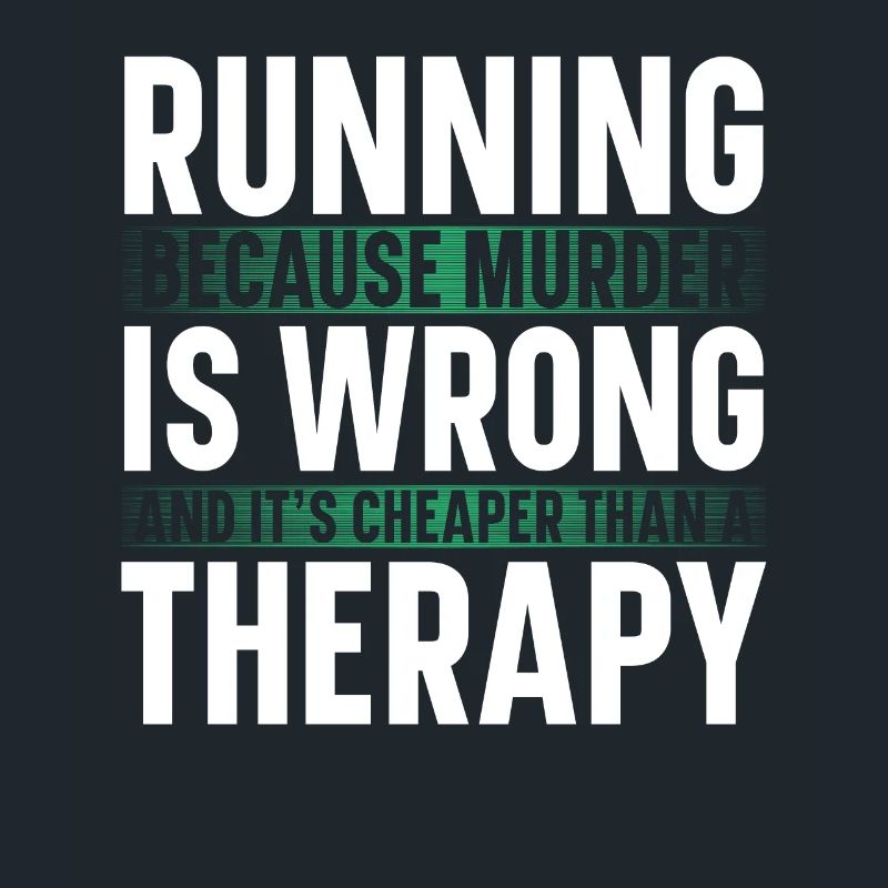 Running because murder is wrong