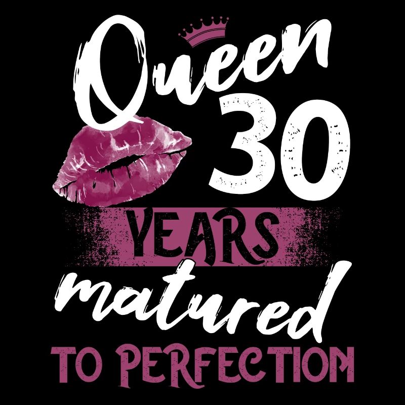 Fille de 30 ans 30 bday Queen 30 anniversaire