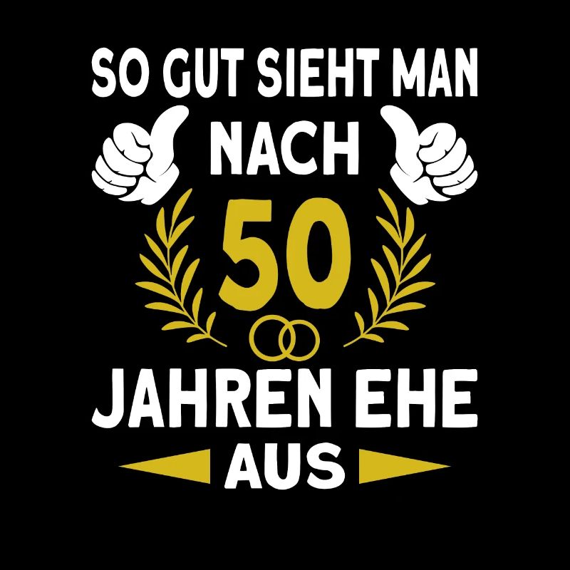 Goldene Hochzeit 50 Hochzeitstag Ehemann Ehefrau