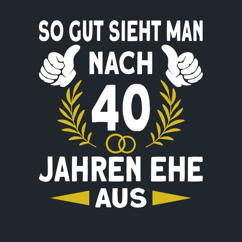 Rubinhochzeit 40 Hochzeitstag Ehemann Ehefrau