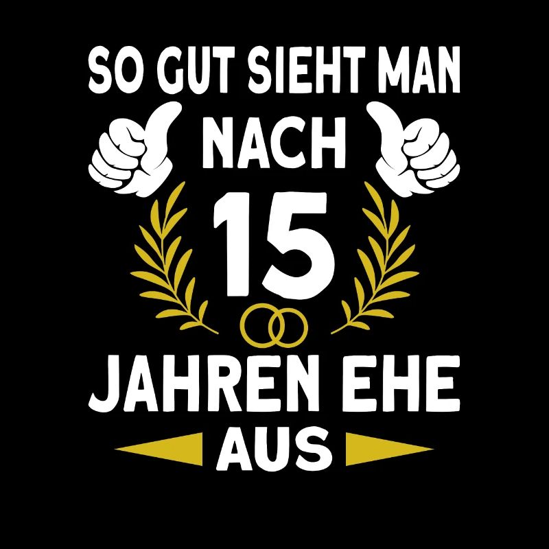 Kristallhochzeit 15 Hochzeitstag Ehemann Ehefrau