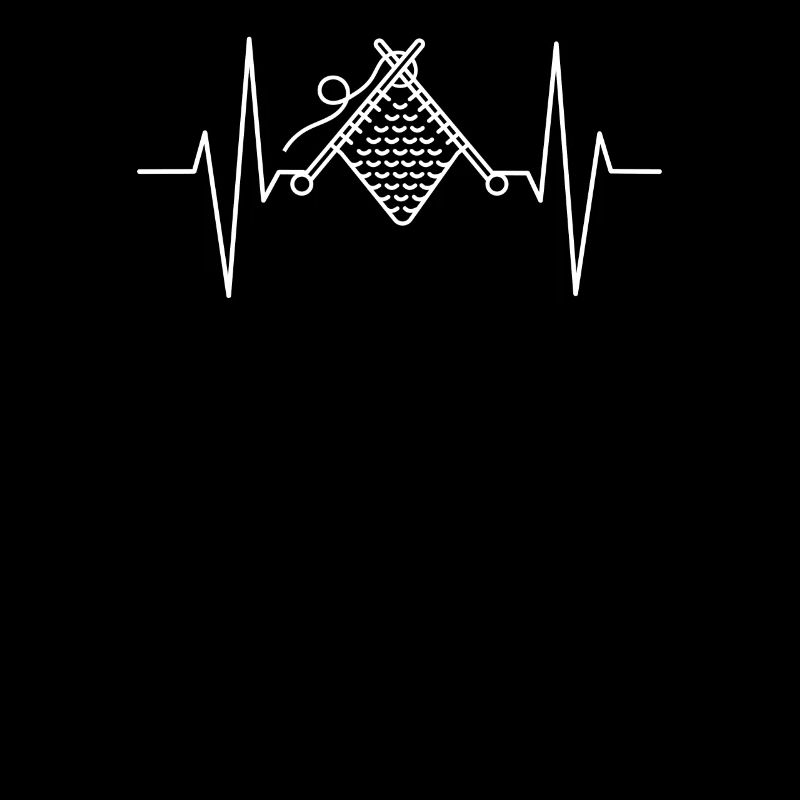 Knitting Needles Heartbeat
