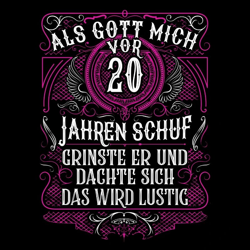 Als Gott mich vor 20 Jahren schuf 20. Geburtstag