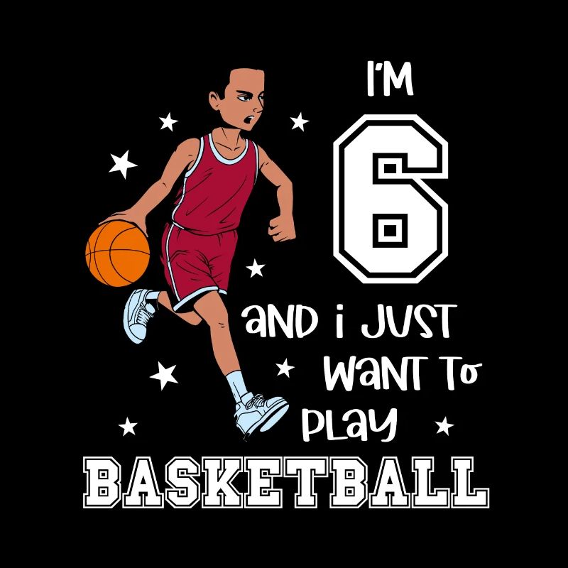 Un garçon joue au basket-ball - J’ai 6 ans