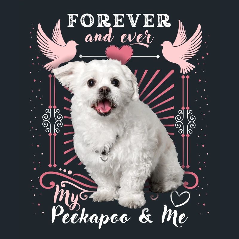 Peekapoo, Hund, Forever-Love, lustiger Spruch