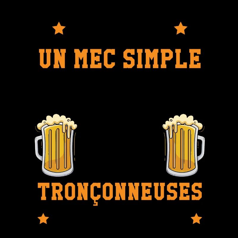 J'aime les Tronçonneuses et la Bière Cadeau