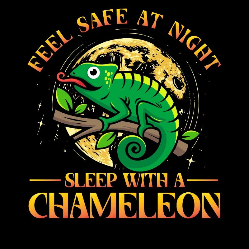 Sentez-vous en sécurité la nuit en dormant avec un caméléon