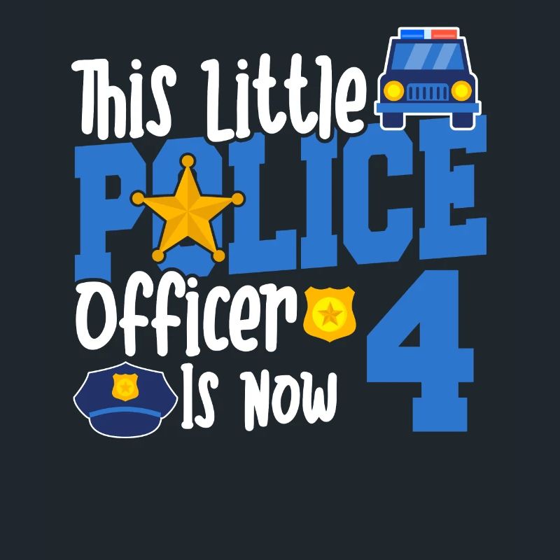 This little cop is now 4 years old, 4