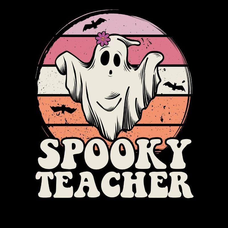 Lehrer Halloween Geist Spooky Teacher