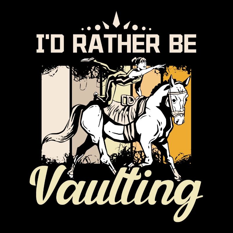 I'd rather be vaulting