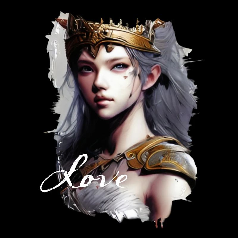 Valkyrie Amazon Warrior Fine Art