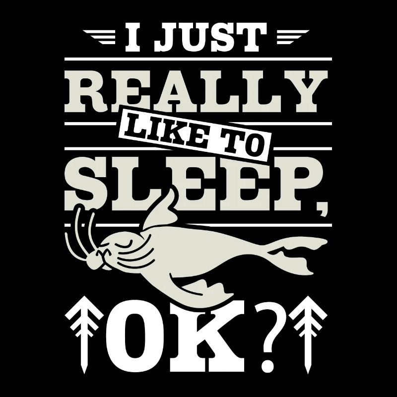 J’aime vraiment dormir ok