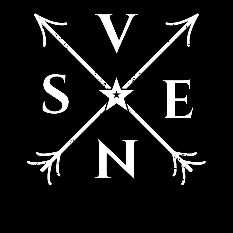 sven X- Form Motiv sven Geschenk