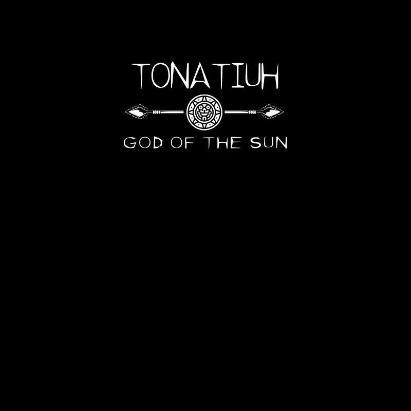 Dieu aztèque du soleil - Tonatiuh