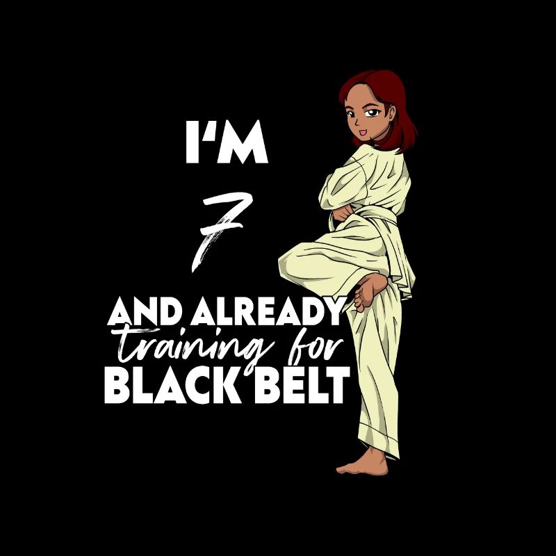 Ich bin 7 - Mädchen Karate