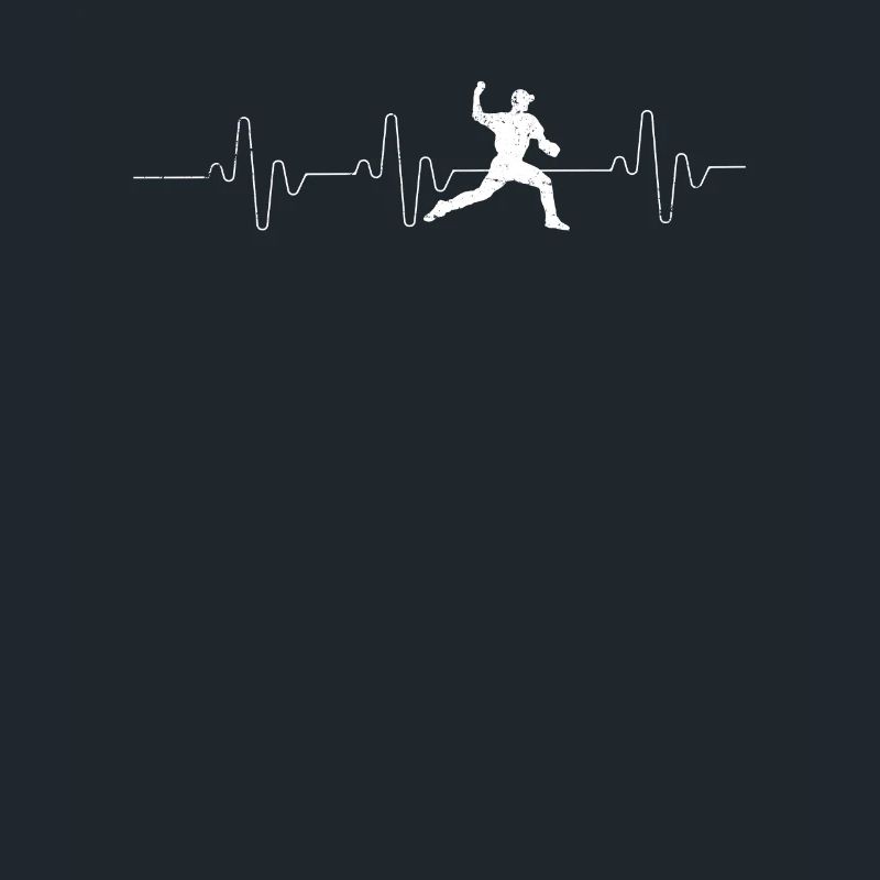 Baseball Pitcher Heartbeat Baseball Pitching Close