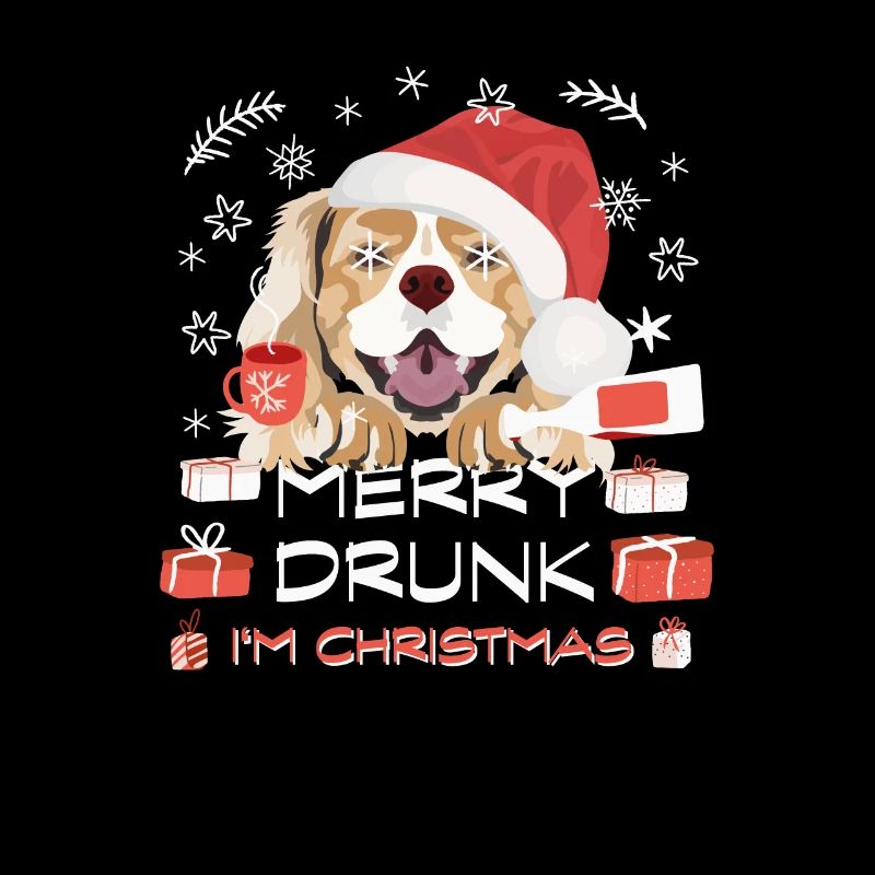 Marché de Noël King Charles Spaniel