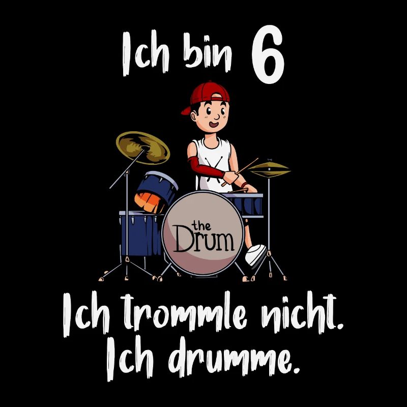 Ich bin 6 - Jungen Schlagzeuger