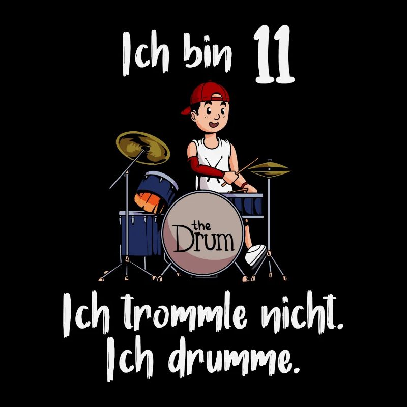 Ich bin 11 - Jungen Schlagzeuger