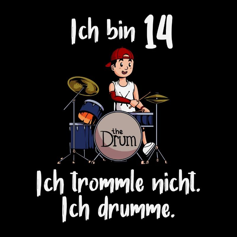 Ich bin 14 - Jungen Schlagzeuger