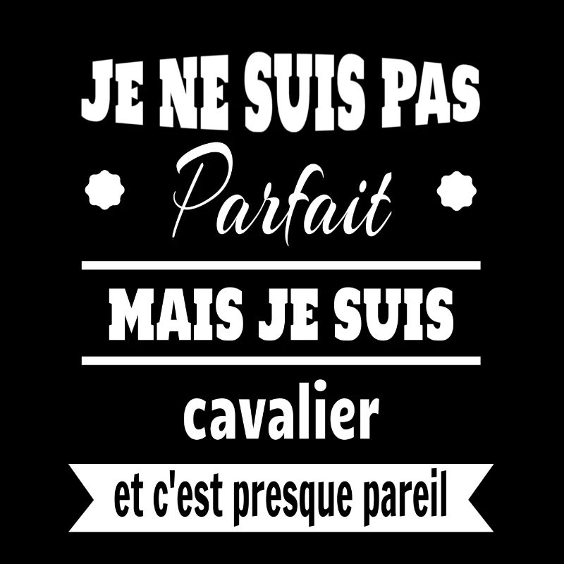 Cadeau pas parfait mais cavalier cheval