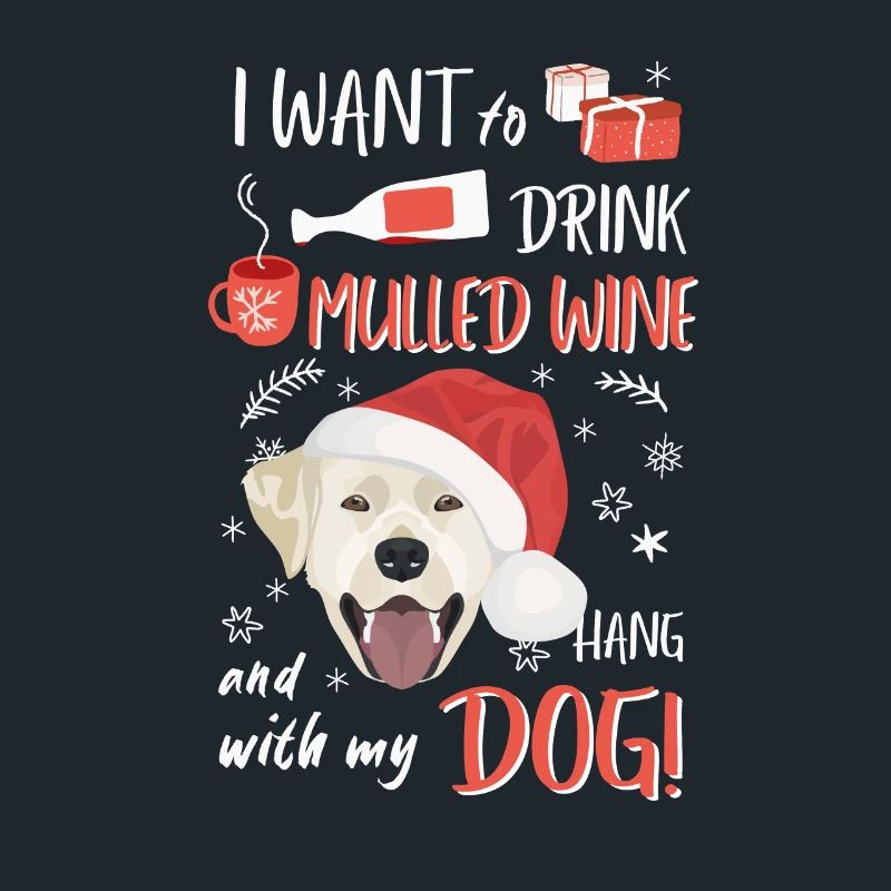 Labrador mulled wine Christmas