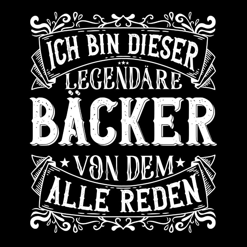 Ich bin dieser Legendäre Bäcker Bäckermeister