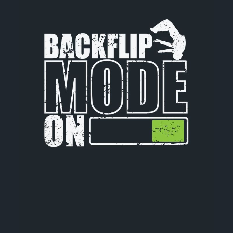 Backflip Mode On Parkour Sport Training